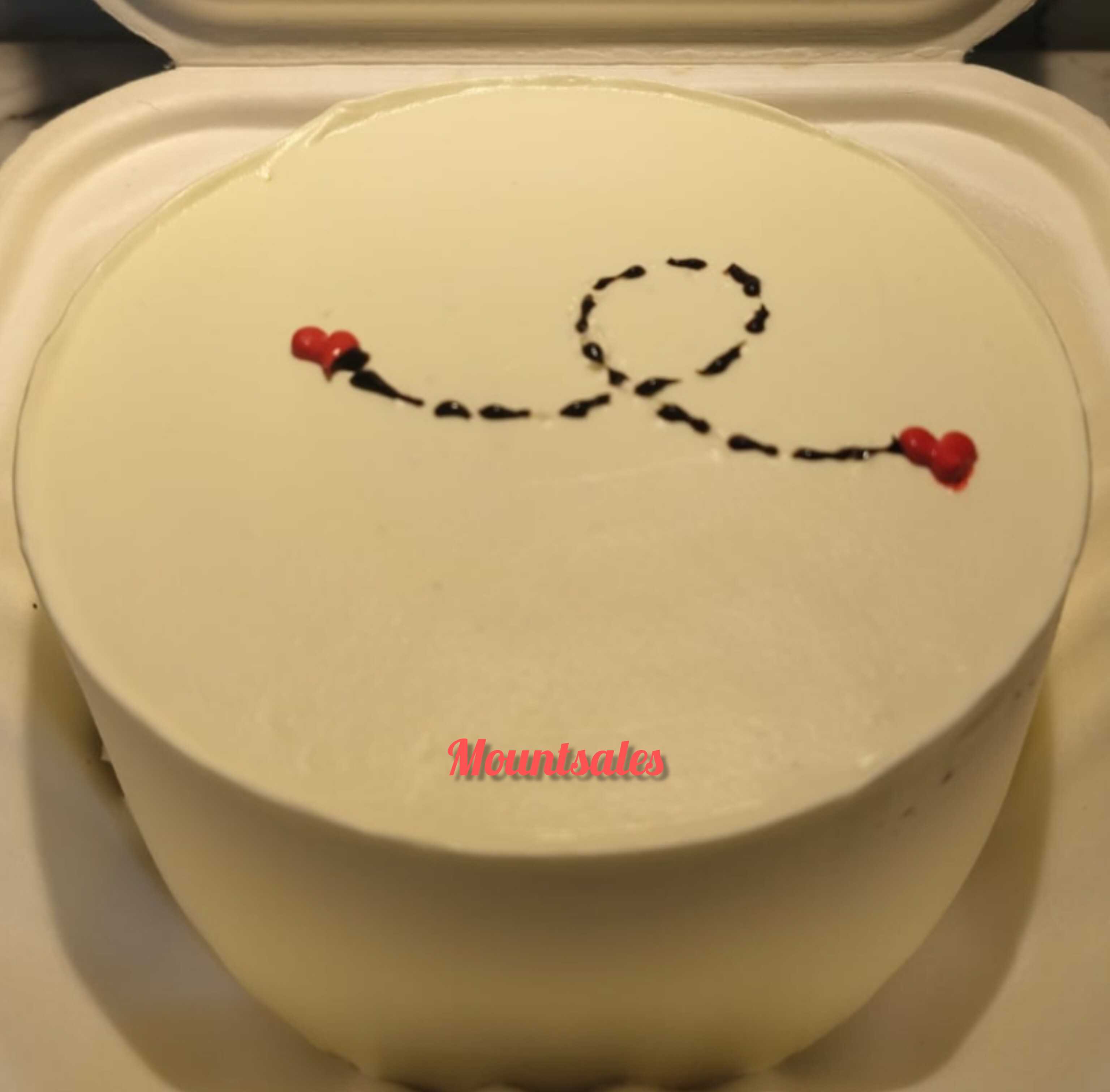 Premium RED N White Velvet Cake